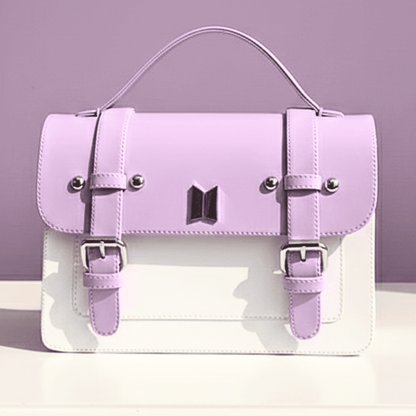 Exclusivo: Bolsa Bag e Mochila Backpack Luxury Edição Especial BTS Customizadas + *BRINDE 1x Chaveiro Exclusivo* - EDIÇÃO LIMITADA